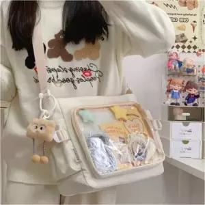 신상품 야구직관 덕질가방 투명크로스백 PVC가방 사각 트렌드