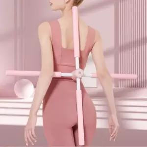 숄더 오픈 봉 허리 어깨 굽은 구부정한 스트레칭