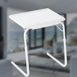 [퍼니메이커]높이 이동 접이식 조절 노트북 책상 사이드 1인 접이식테이블 접이식책상 높이조절책상 학생책