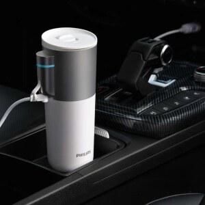 12v 차량용 전기 가열텀블러 Haru 24v 가열수 USB 자동차 스마트 보온