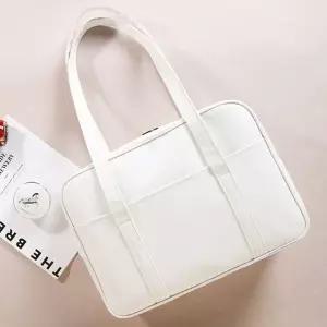 스퀘어 사각 여성 레더 숄더백 가방 아이보리 (WFKDXK5)