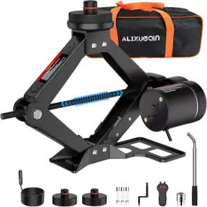 테슬라 모델 Y 3용 전기 자동차 잭 /S /X 러그 렌치가 장착된 차량용 휴대용 2톤 12V