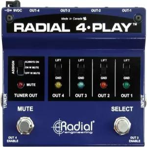 방사형 4플레이 4채널 출력 계기판 다이렉트 박스