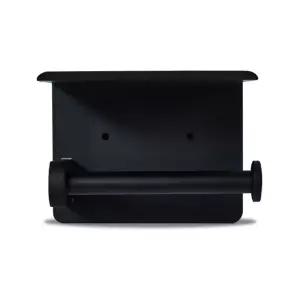 샤워톡톡 무타공 블랙 휴지걸이 ST-H109 화상지 장이 욕실용품 수납 두루마리 선반 장지