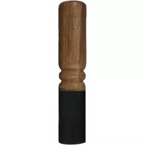 명상 요가 휴식을 위한 우여 티베트 노래 그릇 망치 스트라이커 가죽 랩 나무 사운드 볼 스틱