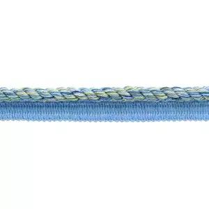 DECOPRO 3 /8 1cm 듀크 컬렉션 트위스트 로프 코드 트림 립 스타일 번호 0038DKL 코스탈 블루 멀티컬러 N42