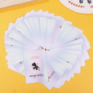 10.5*7.5cm 오라클 카드 코스믹 인사이트 일상 생활을 위한 41장 덱 영어 버전 운명 점술 예언