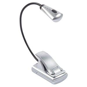 [미국배송] 라이트 IT! 풀크럼 20010-301 멀티플렉스 LED 리딩 라이트 실버 싱글