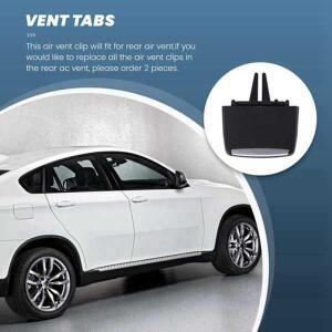 BMW X5/X6 에어 벤트 배출구 탭 클립 뒷줄 신선한 그릴 E70 2006-2012