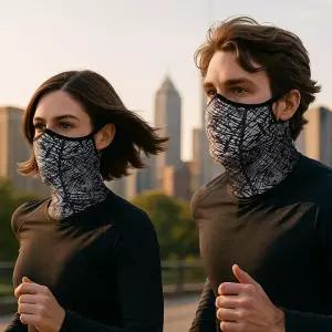 (MASK SR1-GRAFFITI) 그라피티 K-매쉬 마스크스포츠 넥워머 자전거 목마스크 야외용 자전거용 라이딩용 다