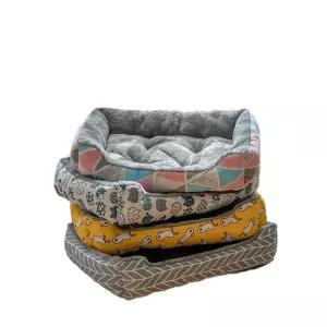 푹신한 강아지방석 특대형 반려견용 중형 반려견방석 매트 대형 사계절 집 쿠션 애완 사각