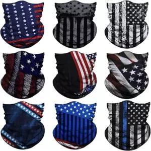 벤스웰 넥 게이터 페이스 마스크 남성 이음새 없는 반다나 레이브 커버 스카프 발라클라바 헤드밴드 헤드랩