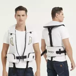 낚시 성인 낚식꾼용 가벼운 통기성 조끼 부력 안전용품 큰 구명 여름 루어