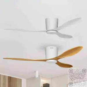 킵더잇 팬앤코 MINI레나 실링팬 44인치 저소음 천정형선풍기 천정팬 천장용선풍기