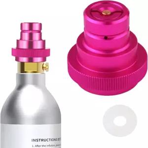 스파클링 워터 메이커를 위한 구루다르 퀵 커넥트 CO2 실린더 어댑터 피팅 TR21-4 남성 밸브용 리필