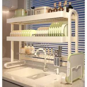 설거지 건조대 식기 2단 컵 정리대 1단 그릇 스텐