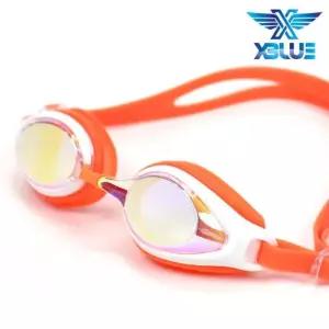 XBLUE 아동용 미러 패킹 수경 물안경 N13636 수영수경