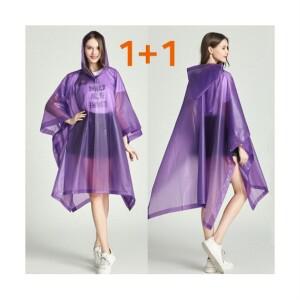 메가잇템 에바 성 고급형 예쁜 커플 일회용 다회용 판초 우의 우비