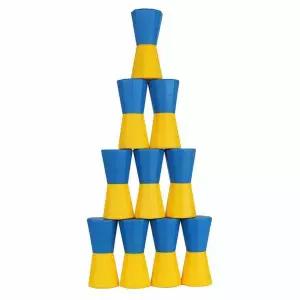 릴레이 턴오버 장애물 12개입 세트 경주용 튜브