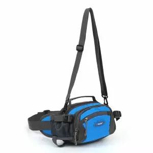 블루 가방 터프 등산용 레져 허리 힙색 색
