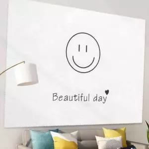 대형 패브릭 포스터 스마일 L 인테리어포스터 WEC9D48