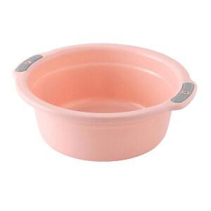 원형 플라스틱 세면대, 병원 침대 옆 세탁물 적셔 욕조 휴대용 식기 세척 세척용 세면대 (S)