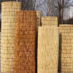 롤 대나무발 대형 길이 검은선 갈대발 가림막 파티션