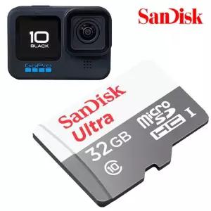 [퍼니메이커]고프로 10 호환 액션캠 마이크로SD 32GB 메모리 카드 GOPRO10 카메라 이북리더기 SD카드 메모