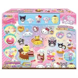 [보리보리/토이스타일]산리오캐릭터즈 디저트데코놀이 + 블링데코 세트 키링 만들기