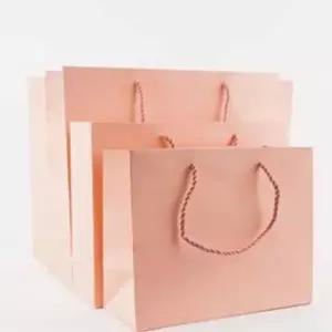 가로 핑크 쇼핑백 핑크색쇼핑백 이쁜쇼핑백 선물세트쇼핑백 선물종이가방 예쁜 선물 종이 형 인형 옷 고급