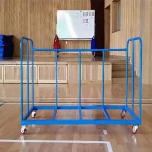 탁구휀스캐리어 리어커 팬스 이동차 휀스 보관함 구르마 케리어