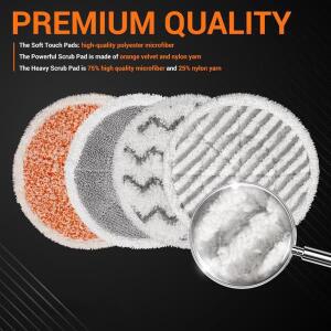 Shark S7001 시리즈 업그레이드 패드 교체용 스팀