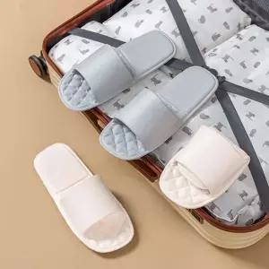 인기상품 기내 기내용 여행 여행용 접이식 호텔 실내화 슬리퍼 [WFKB6AM_260108]