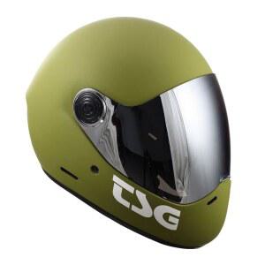 TSG - 패스 프로 풀페이스 헬멧 w / 투 바이저 | 다운힐 스케이트보드, E-스케이팅, E-원휠링, 롱보드용 퍼포먼스 컴팩트, 에어로다이내믹 스크래치 방지 바이저, 노즈 포트, 안티 포그