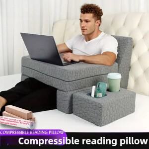 독서용 베개 노트북용 성인용  스펀지 컵 홀더 포함 소파 침대용 팔걸이