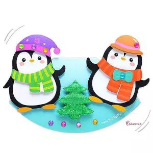 겨울친구 시소놀이 펭귄 4인용qrs970