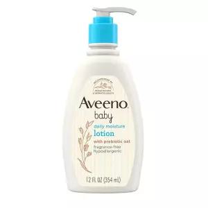 Aveeno Baby 민감한 피부를 위한 데일리 모이스처 바디 로션, 저자극성 모이스처라이징 베이비 로션, 영양