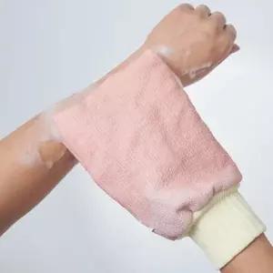 각질 제거용 때밀이 장갑 바디스크럽 샤워용 색상랜덤