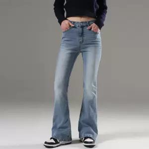 아우라진 라이크부츠컷 봄신상 2컬러 스판 베이직 부츠컷 청바지