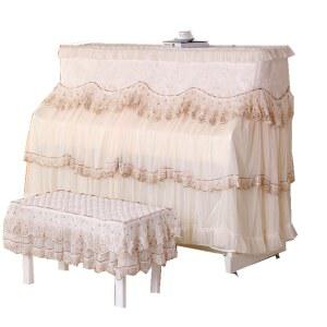 피아노의자 커버 레이스 프릴 카바 전기 모던 그랜드 피아노커버 체어 클래식