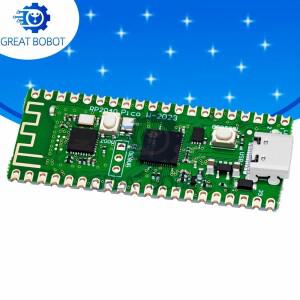 1~3PCS 라즈베리 파이 피코 W(BS RP2040): 2.4G WiFi 듀얼 코어 Cortex-M0+ 마이크로컴퓨터 264KB RAM 아