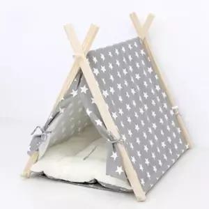 소형견 삼각텐트형 하우스 내부방석 U112549 고양이집