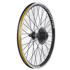 접이식 자전거 휠 림 20인치 451 406 알루미늄 스틸 RM30/RM60 100/135mm 휠셋 V 브레이크 32H 7-10단 바퀴