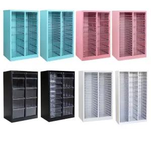 매니큐어 네일 수납장 파츠 보관함 핑크 진열장 네일아트