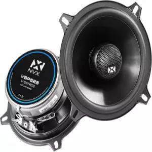 NVX VSP525 480W 피크(180W RMS) 5.25인치 V 시리즈 양방향 동축 스피커(25mm 실크 돔 트위터 포함)