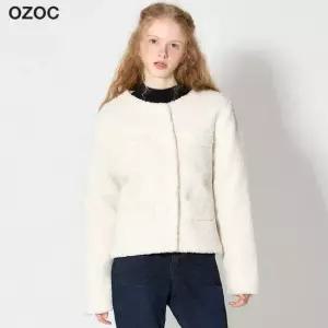 [오조크]베이직 투포켓 뽀글이 점퍼