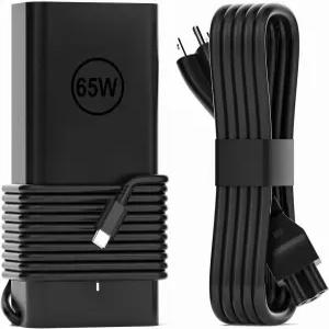 Dell Pro 13 14 16 Latitude 7370 7430 7520 Xps 12 9250 9310 크롬북 3100 3110과 호환되는 65W USB C