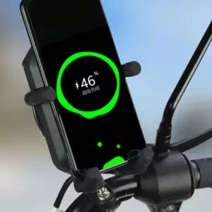 오토바이무선충전기 해드폰거치대 고속충전 빛가림 고속