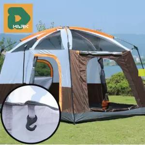 캠핑 리빙쉘텐트 쉘터 아웃도어 거실형 넓은 공간 사계절 캠핑용 텐트 차광 튼튼한 대형 가족 방수 패밀리