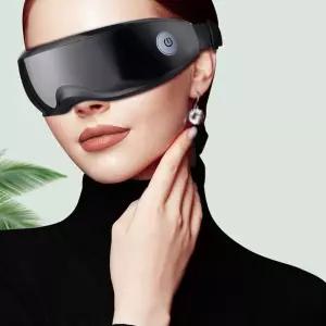 아이 큐어 충전식 무선 터치 고주파 진동 눈 안마기 안구마사지기 전동안마 찜질기 눈피로회복 진동안마